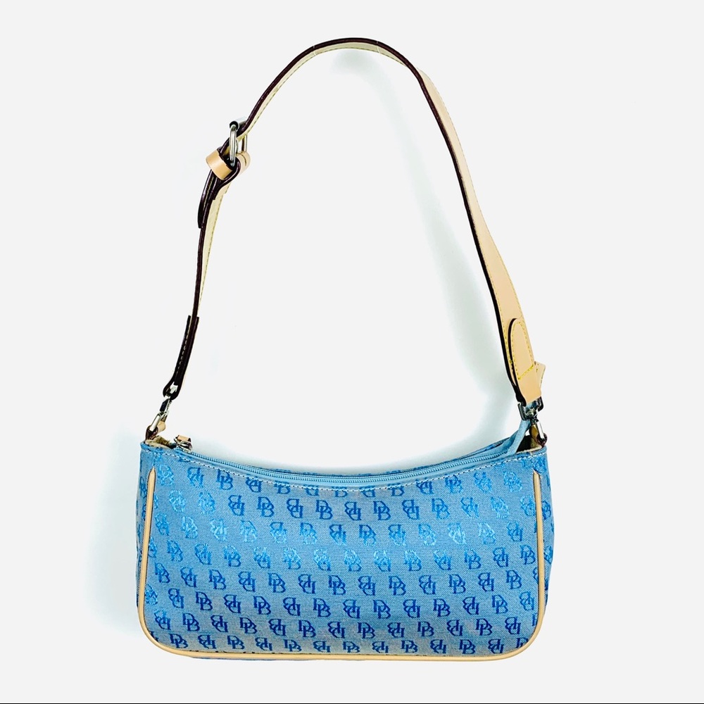 Dooney & Bourke Signature DB Purse Blue